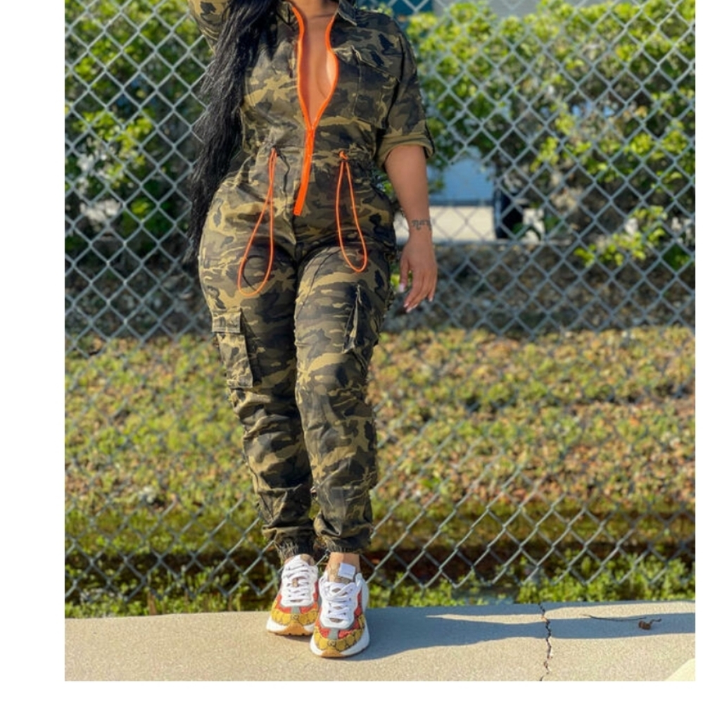 Camo jumpsuit